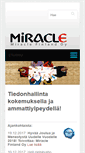 Mobile Screenshot of miracleoy.fi
